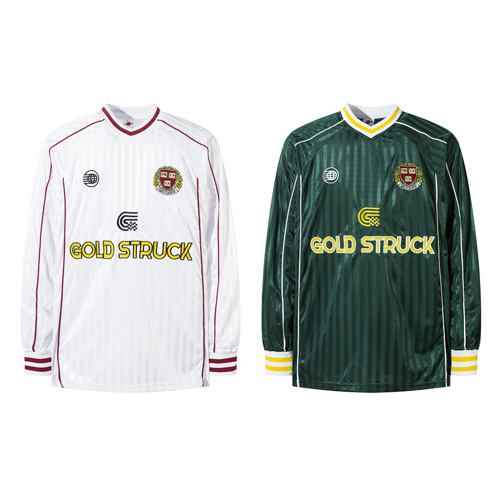 V-neck long-sleeved Jersey
