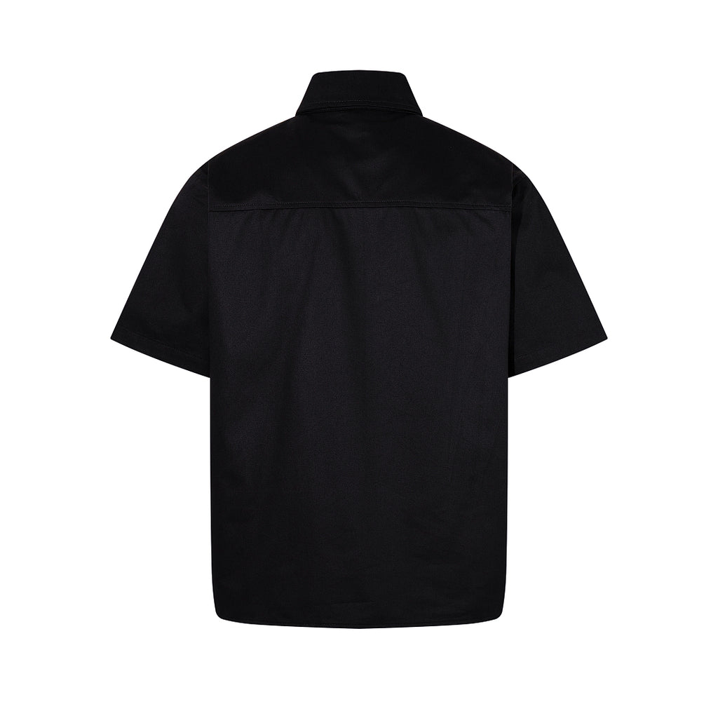 Cropped shirt      Black