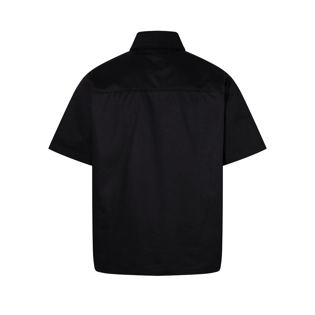 Cropped shirt      Black