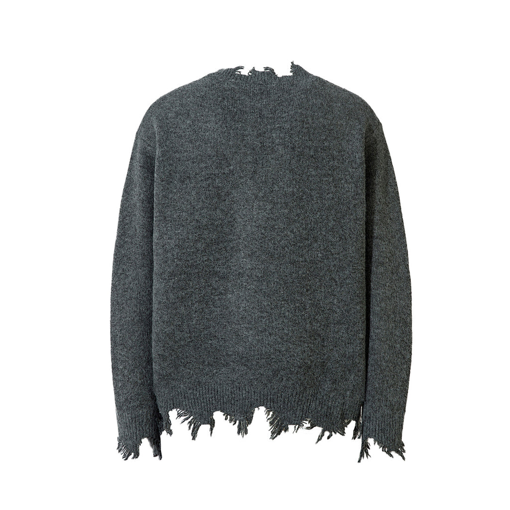 Knitted Sweater Black, Gray