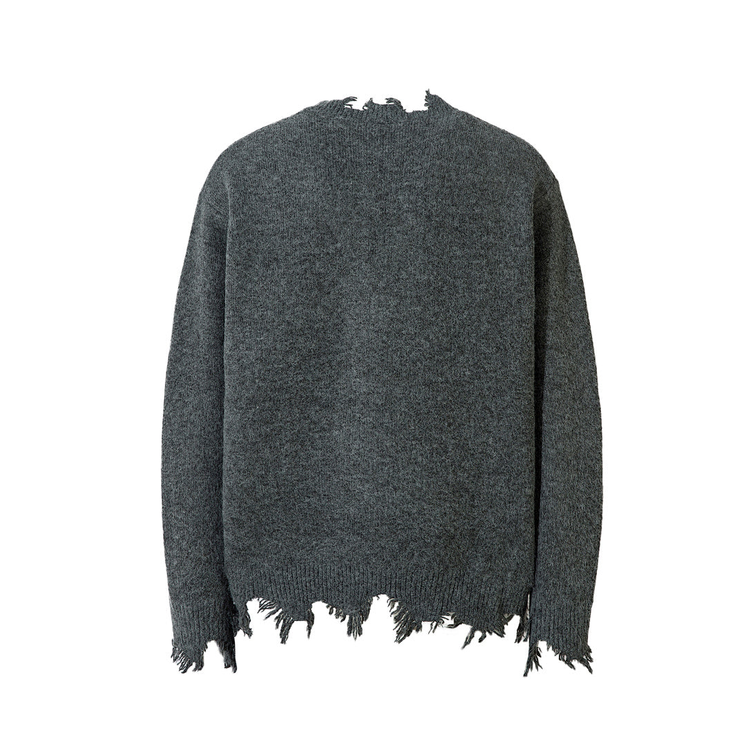 Knitted Sweater Black, Gray