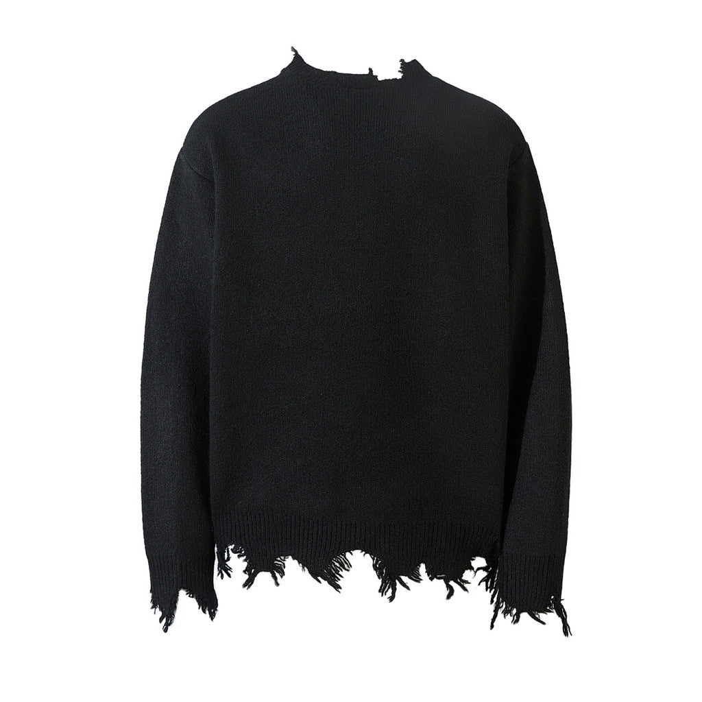 Knitted Sweater Black, Gray
