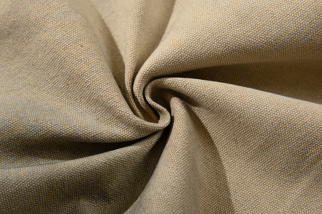 Logging double-waisted trousers, khaki and blue