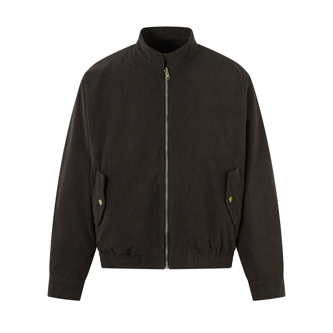 Reversible jacket – brown