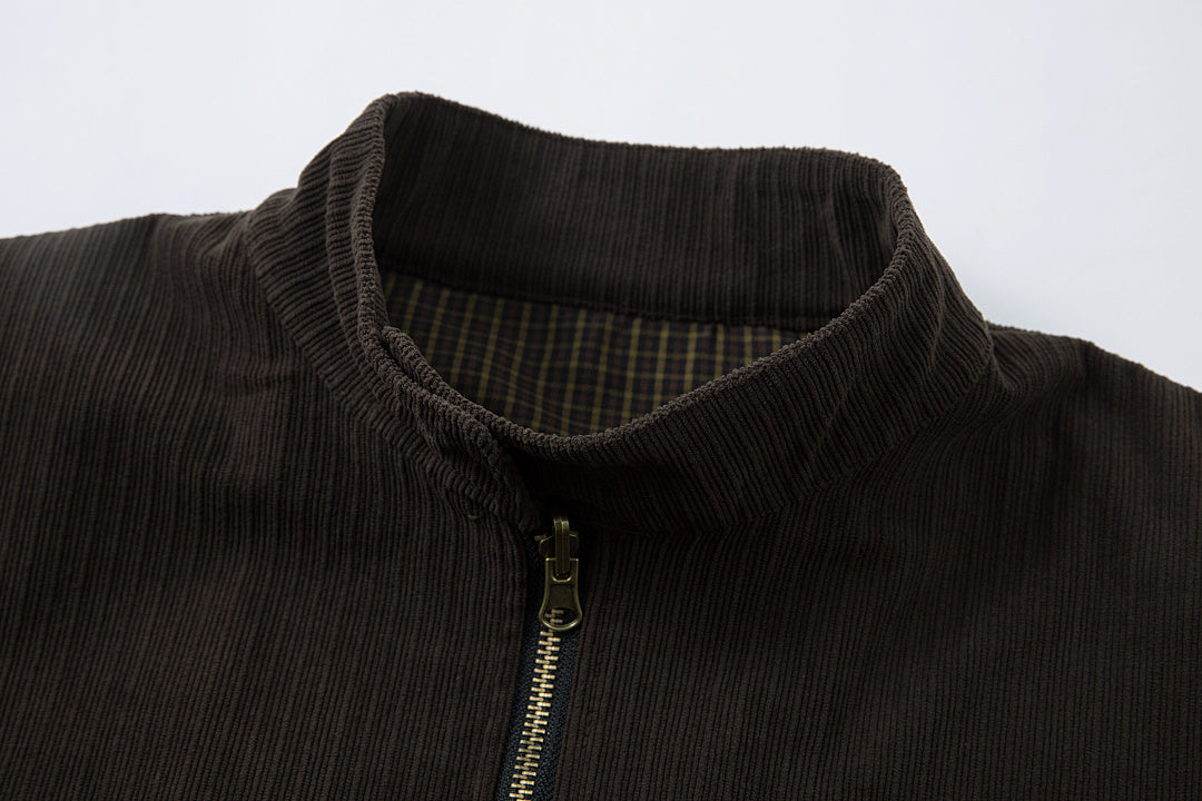 Reversible jacket – brown