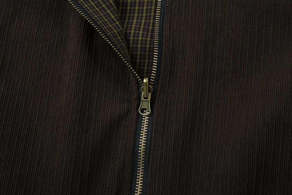 Reversible jacket – brown