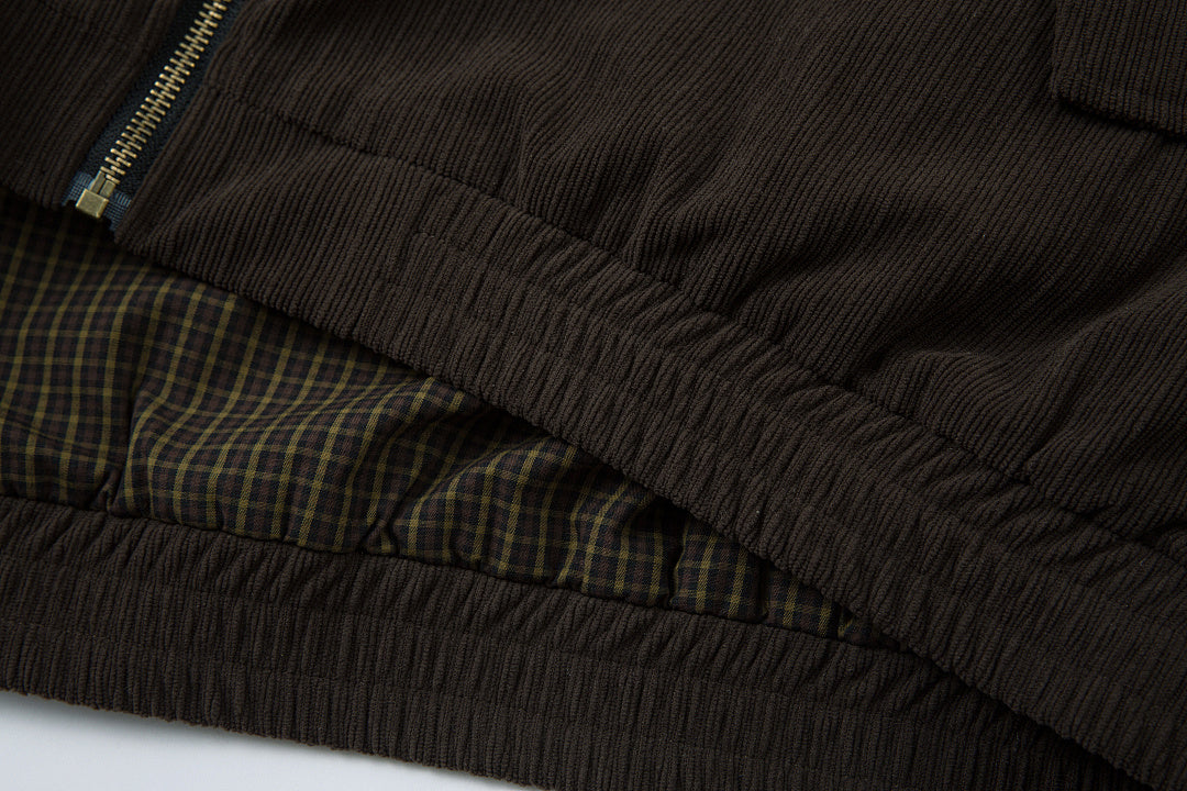 Reversible jacket – brown