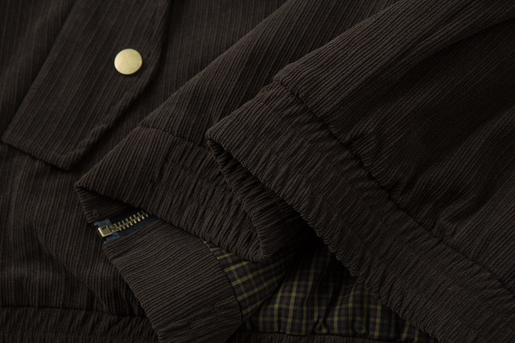 Reversible jacket – brown