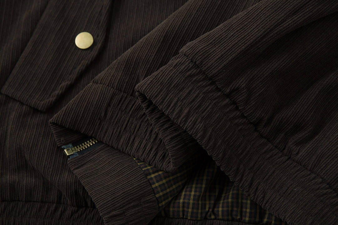 Reversible jacket – brown