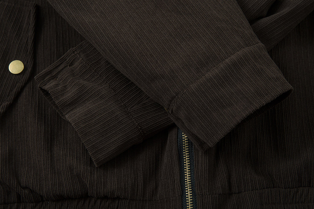Reversible jacket – brown