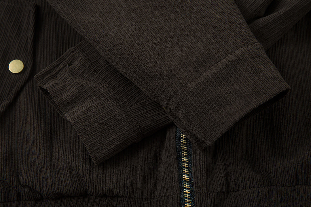 Reversible jacket – brown