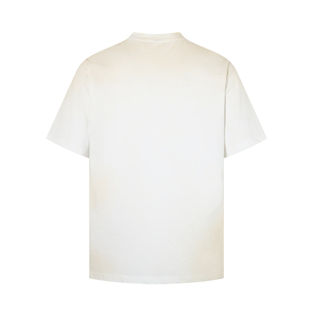 Washed Short-Sleeve T-Shirt – White
