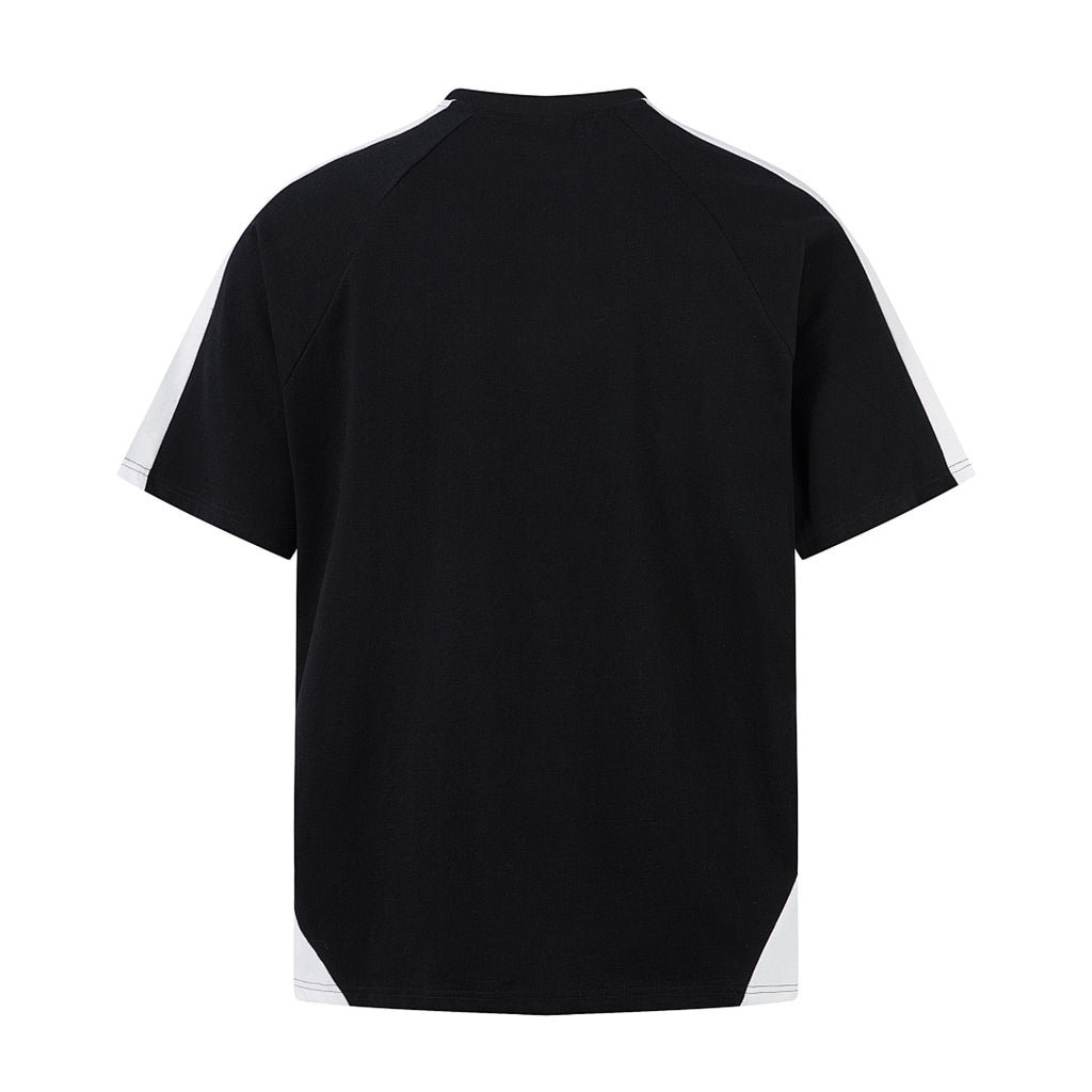 Washed short-sleeve T-shirt