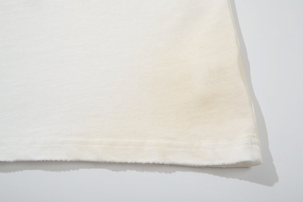 Washed Short-Sleeve T-Shirt – White