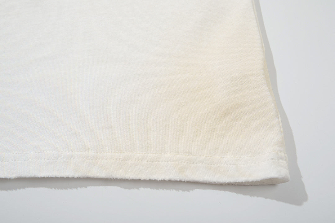 Washed Short-Sleeve T-Shirt – White