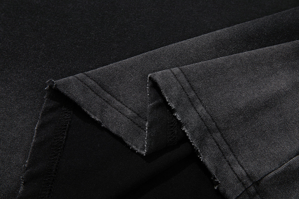 Washed Short-Sleeve T-Shirt – Black