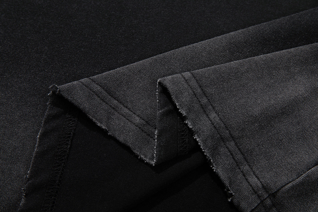 Washed Short-Sleeve T-Shirt – Black