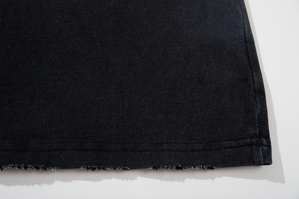 Washed Short-Sleeve T-Shirt – Black