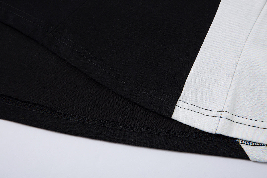 Washed short-sleeve T-shirt