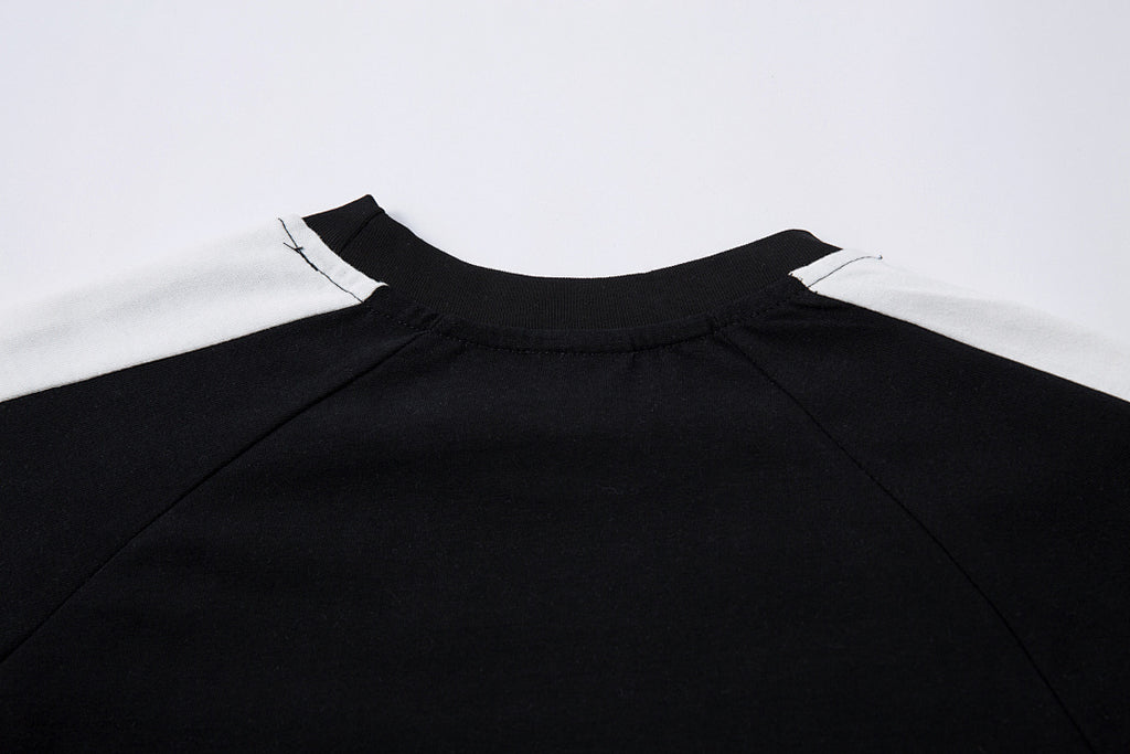 Washed short-sleeve T-shirt