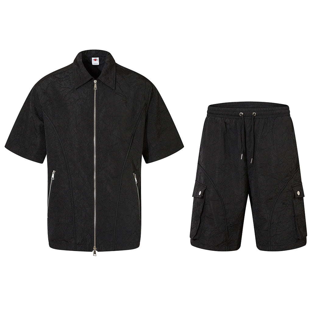Paneled Shorts