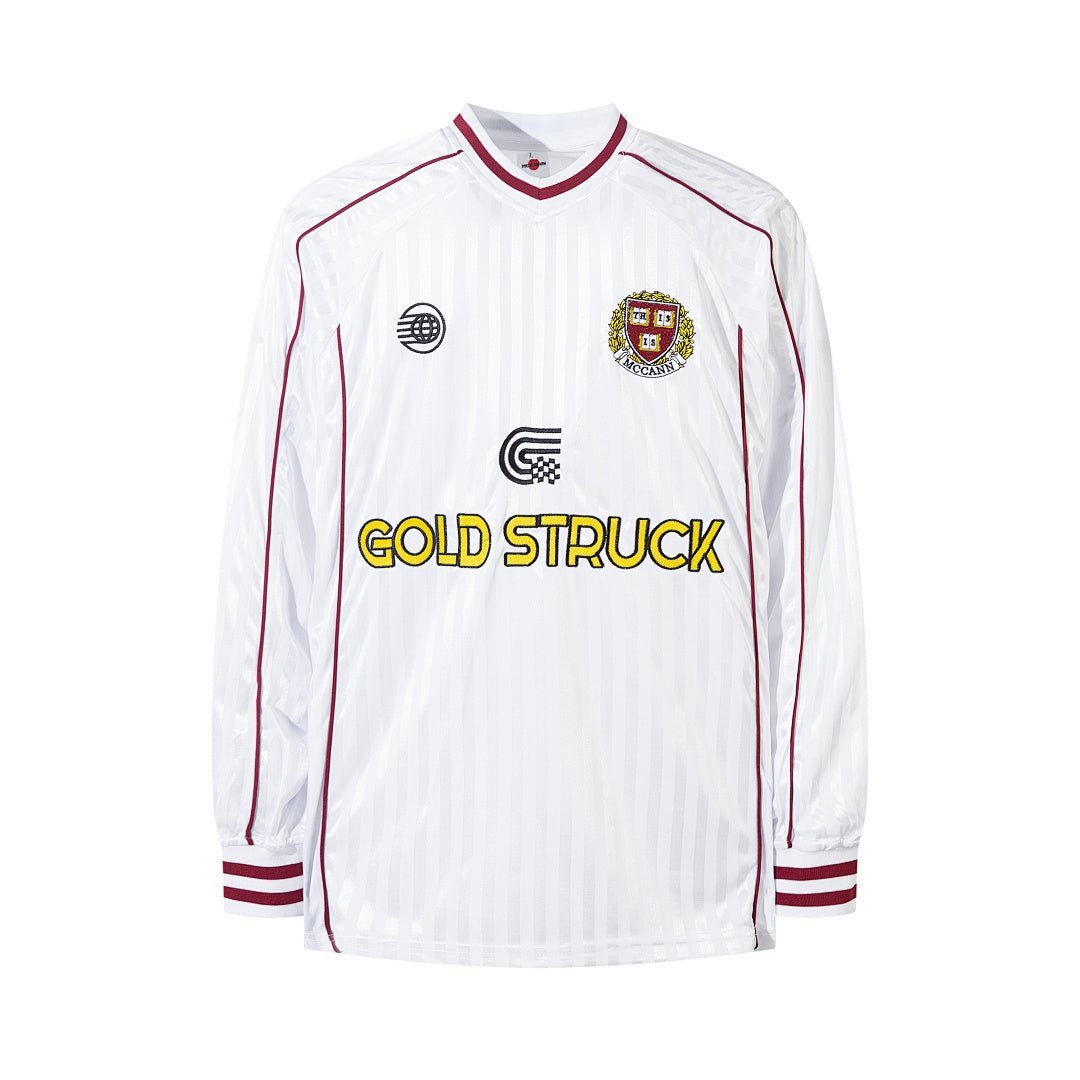 V-neck long-sleeved Jersey
