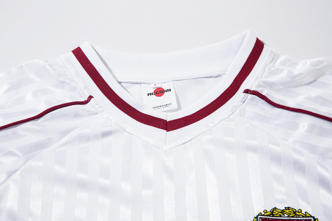 V-neck long-sleeved Jersey