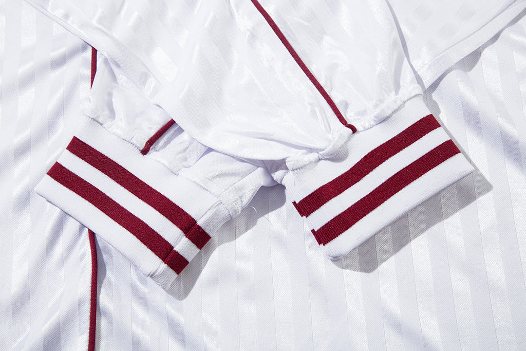 V-neck long-sleeved Jersey