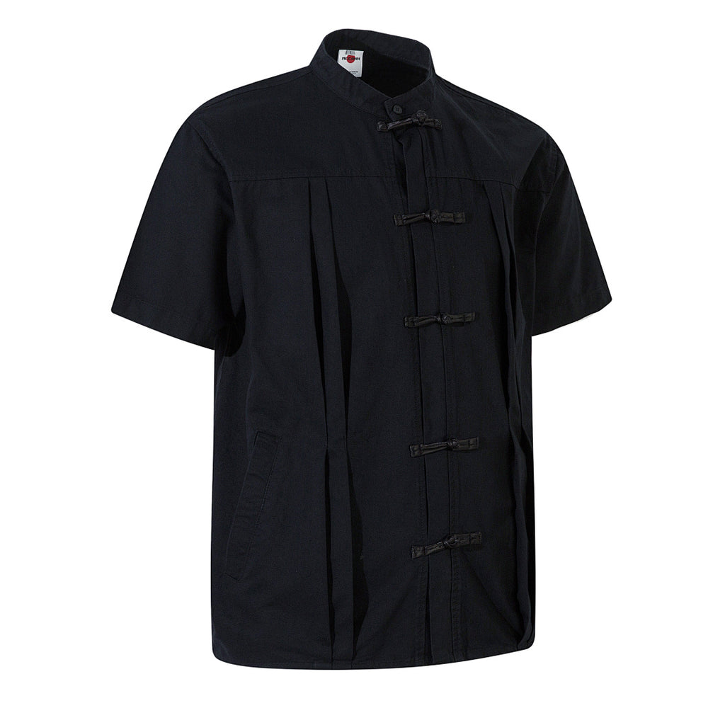 Traditional-style shirt — Black