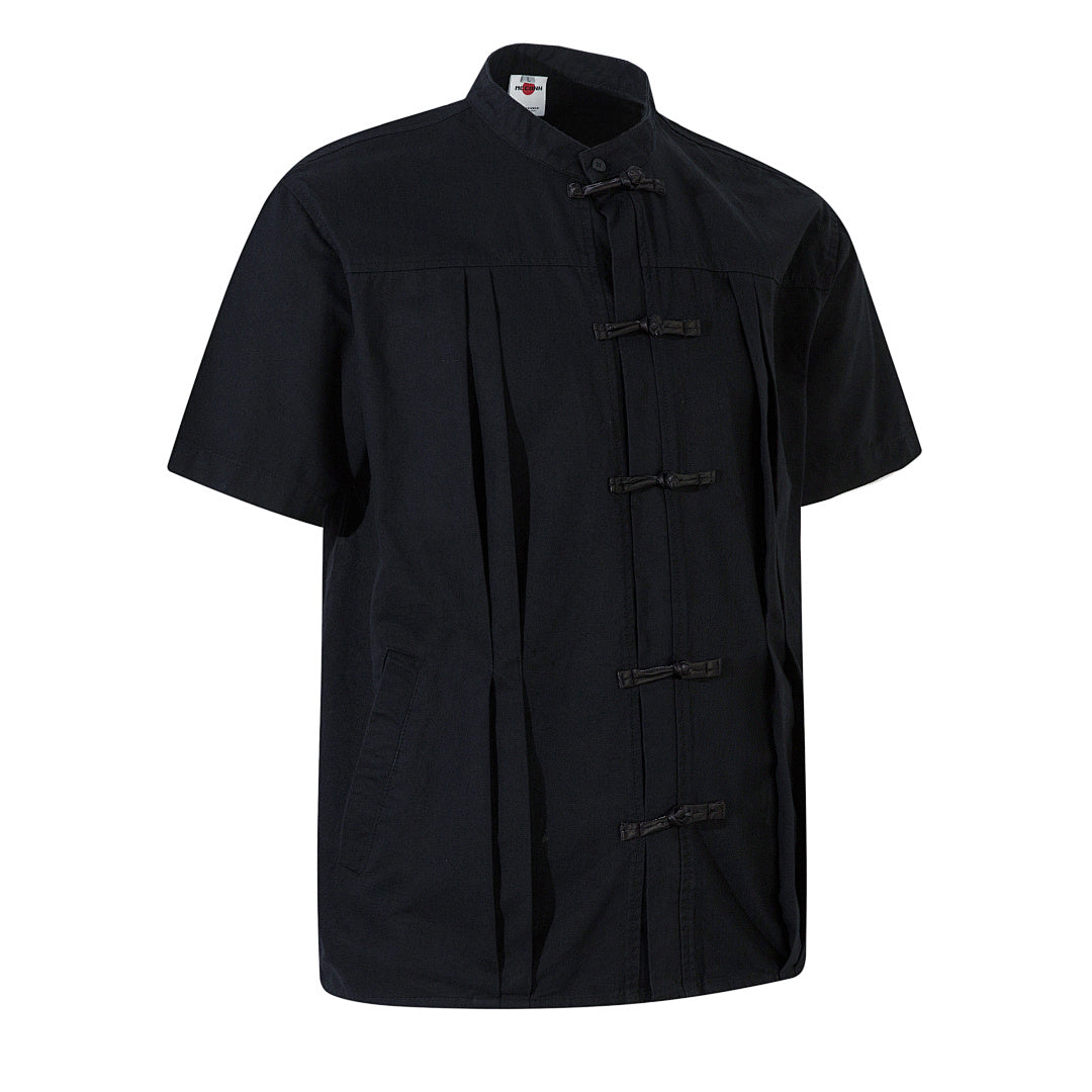Traditional-style shirt — Black