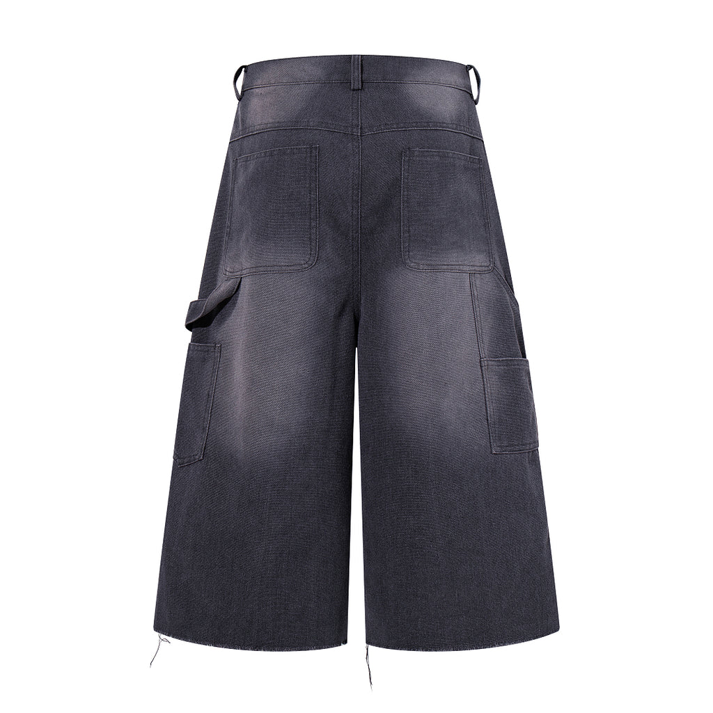 Logging capri pants, black