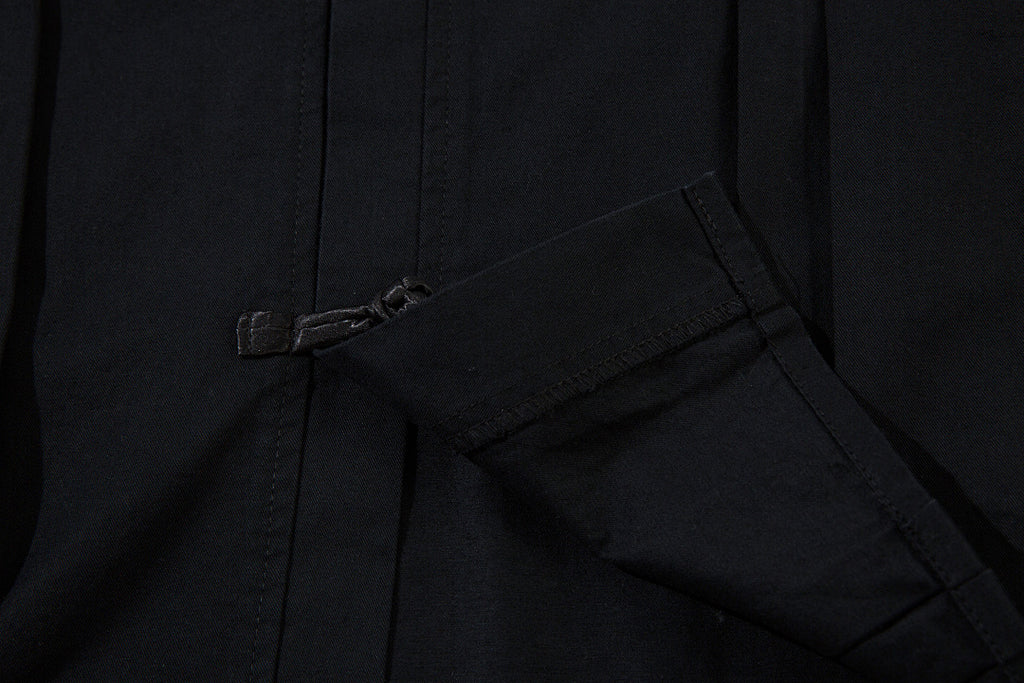 Traditional-style shirt — Black