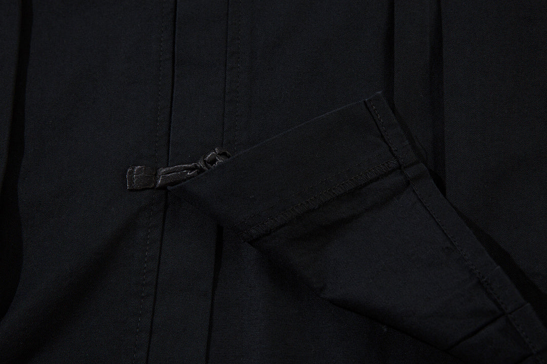 Traditional-style shirt — Black