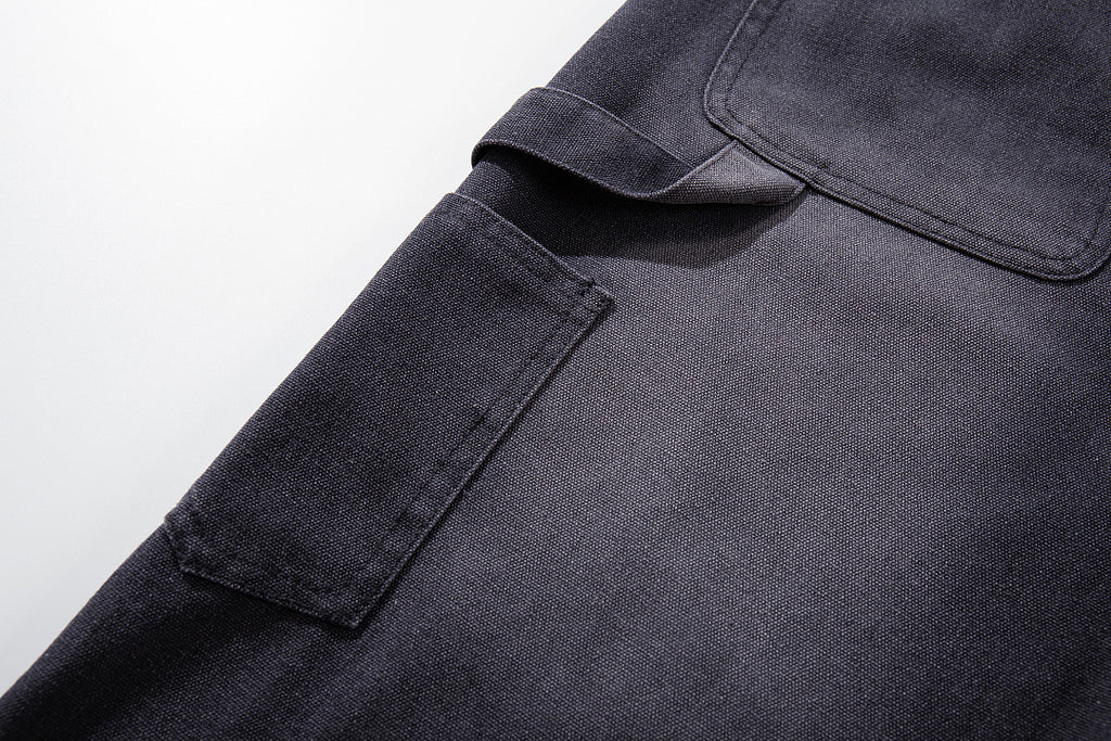 Logging capri pants, black