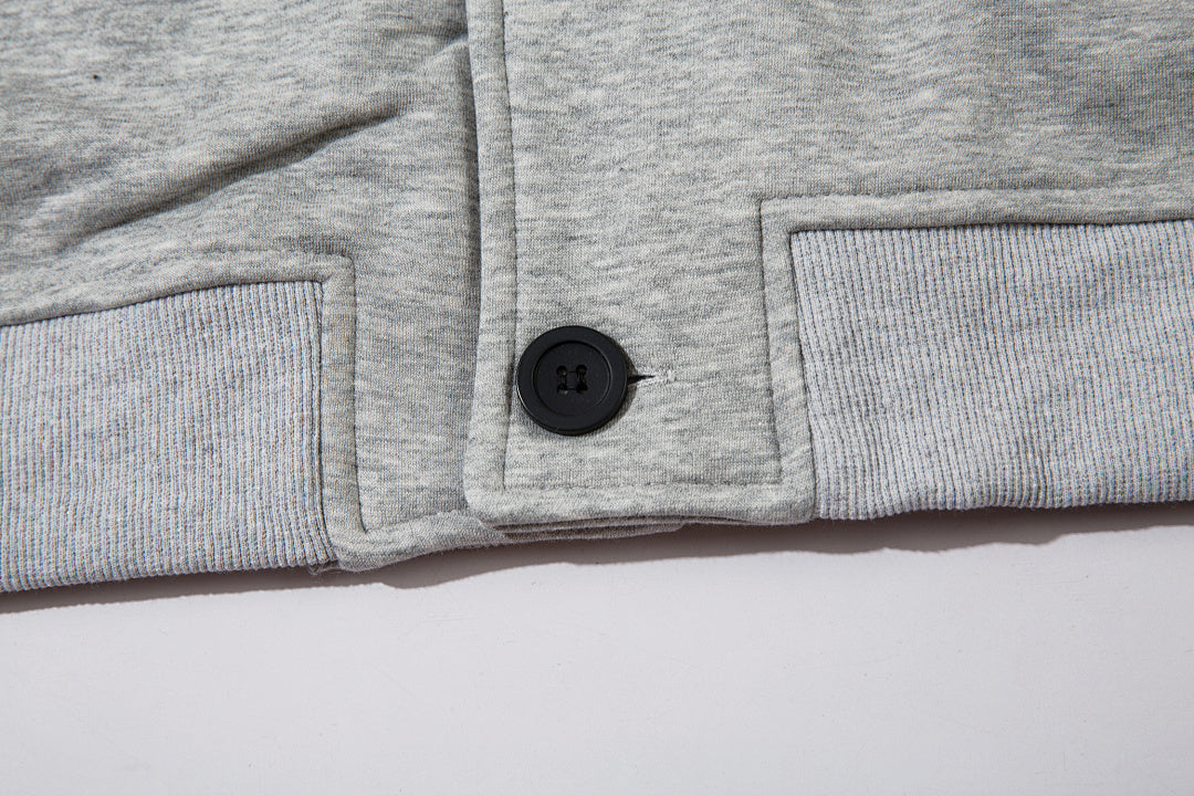 Fleece Zip-Up Sweatshirt
