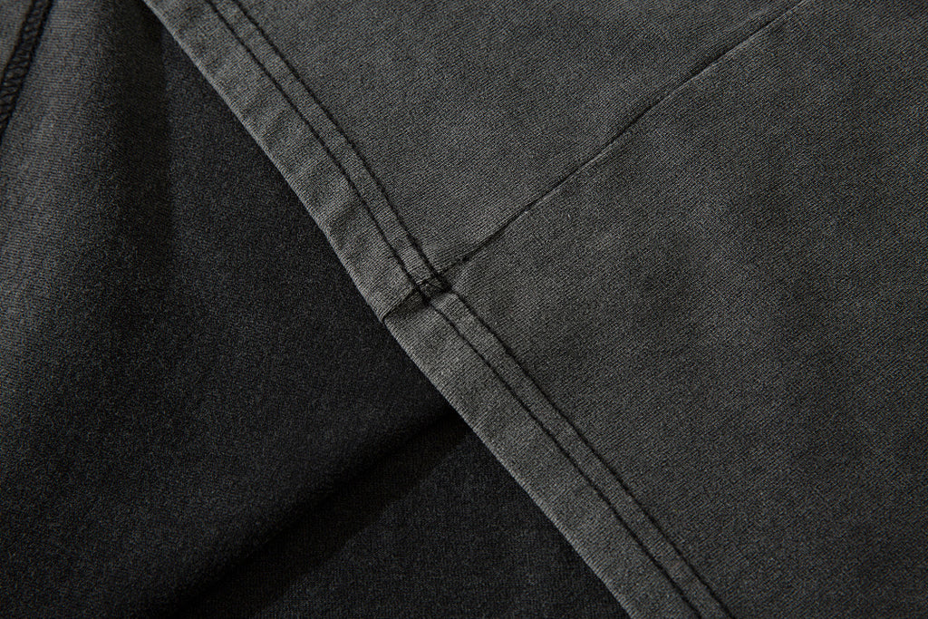 Heavy-wash Polo shirt