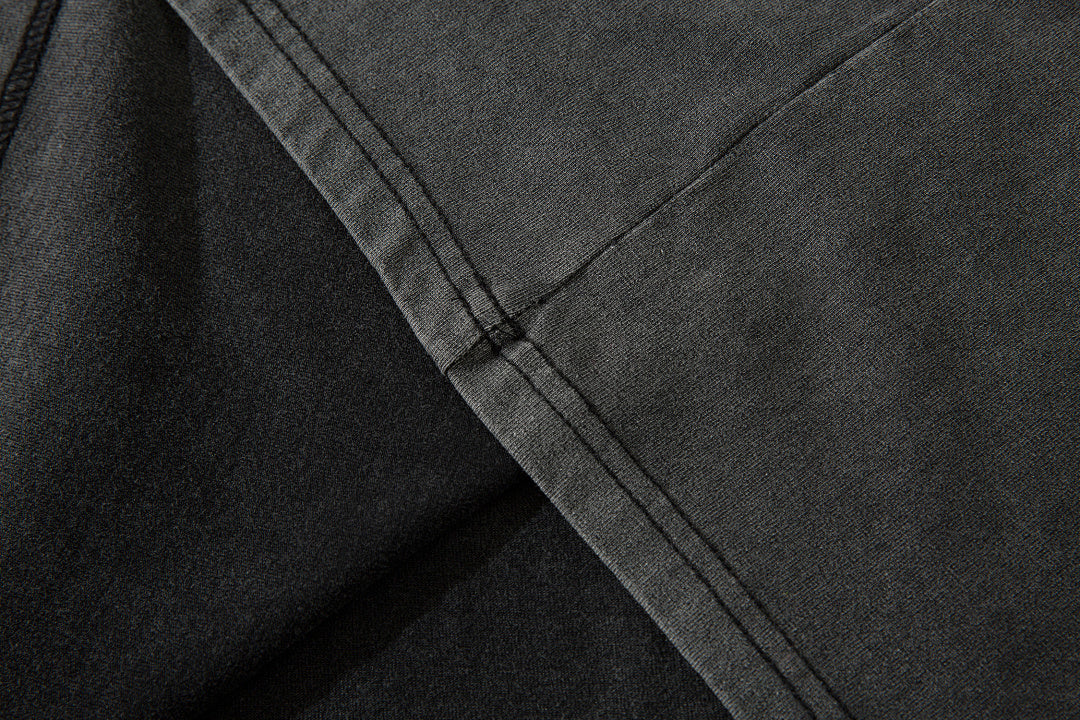 Heavy-wash Polo shirt
