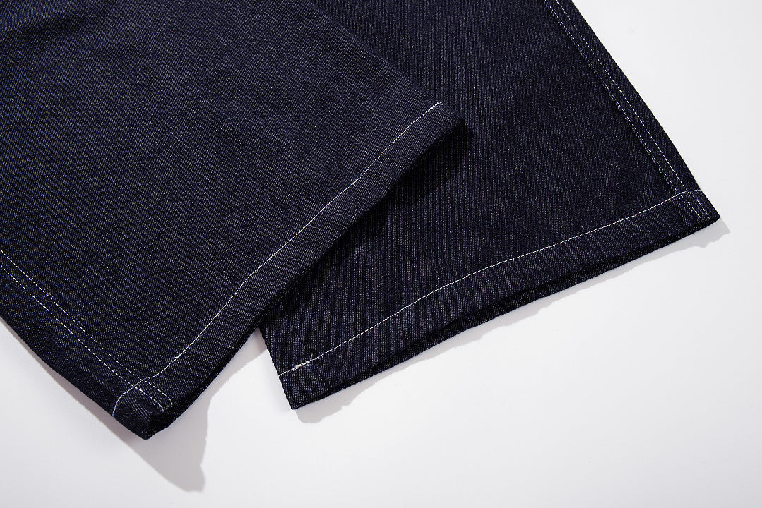 Raw Denim Jeans, Blue,