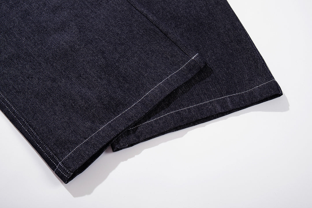 Raw Denim Jeans, Blue