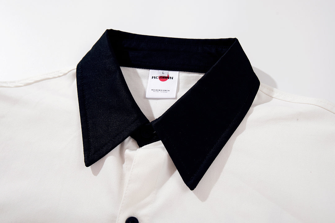 Cropped shirt      White
