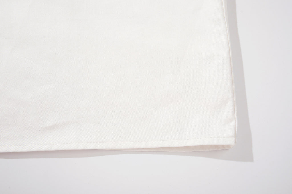 Cropped shirt      White