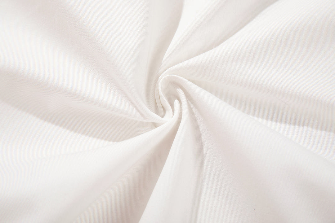 Cropped shirt      White