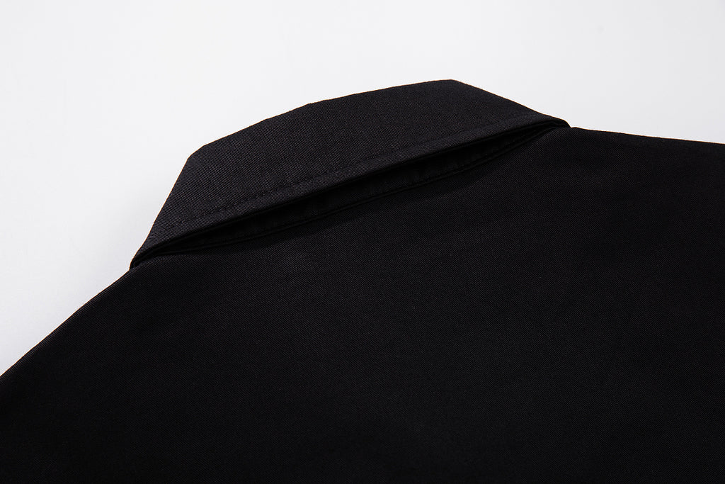 Cropped shirt      Black