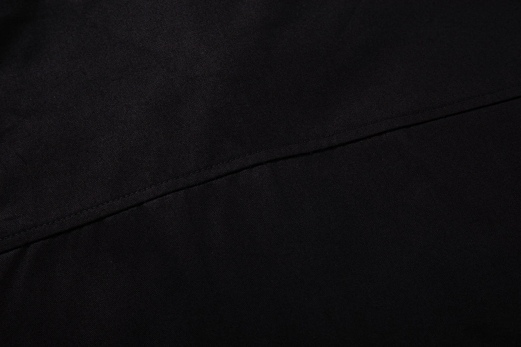 Cropped shirt      Black