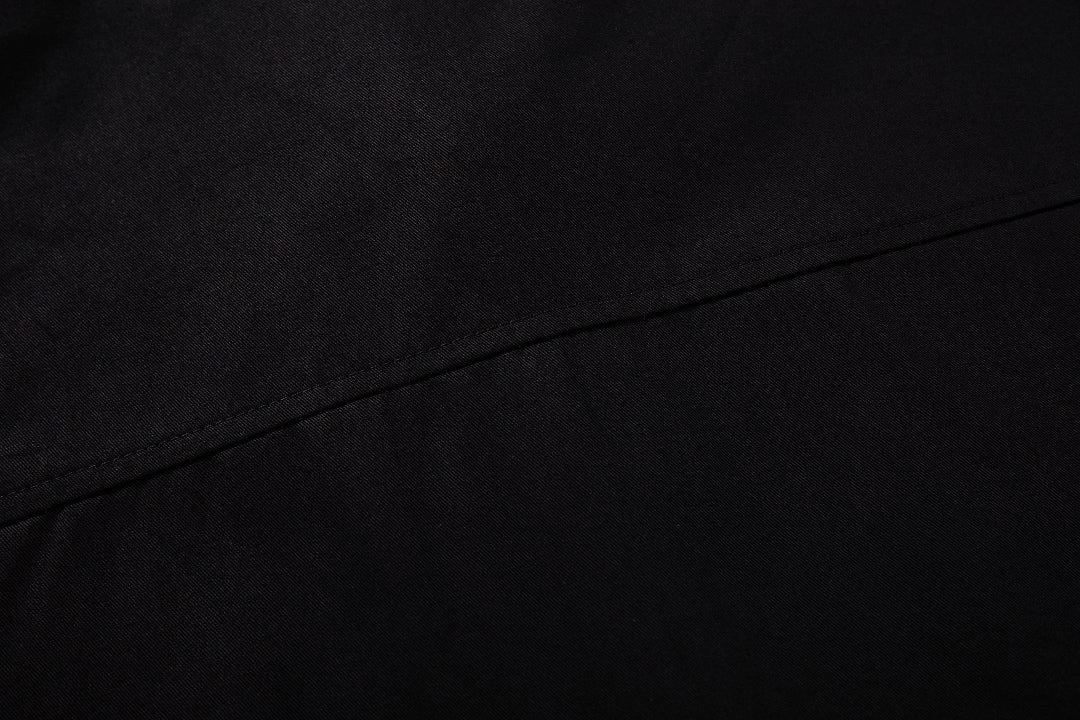 Cropped shirt      Black