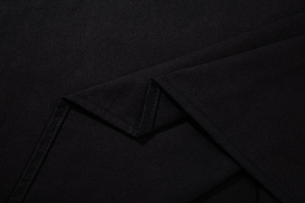 Cropped shirt      Black