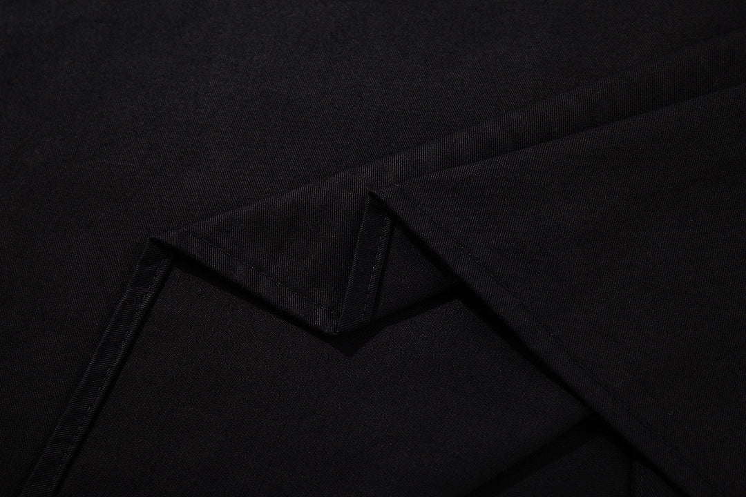 Cropped shirt      Black