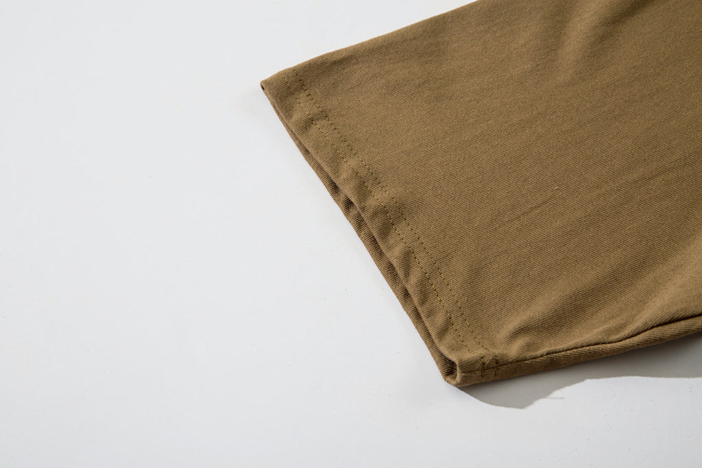 Heavy-duty towel embroidery T-shirt