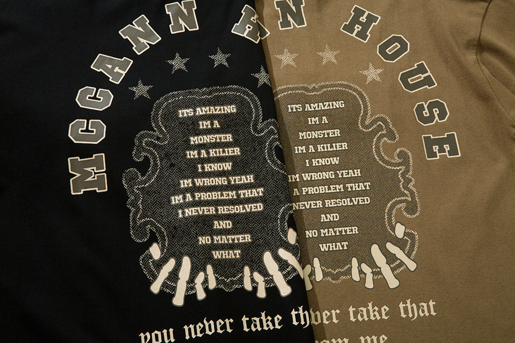 Heavy-duty towel embroidery T-shirt