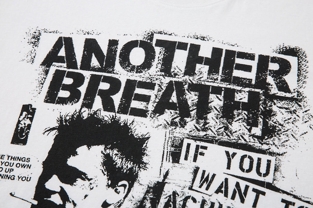 Breathable Long-Sleeve T-Shirt – White